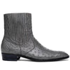 Marco Di Milano Giorgio Ostrich Quill Dress Boots Grey