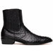 Marco Di Milano Giorgio Ostrich Quill Dress Boots Black