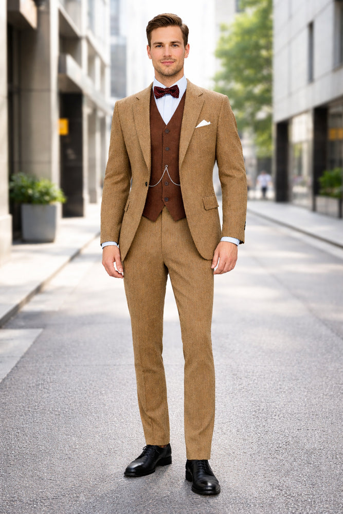 The Great Gatsby Tobey Maguire Suit - Mens Great Gatsby Costume