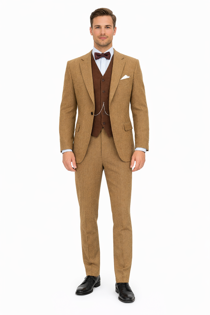 The Great Gatsby Tobey Maguire Suit - Mens Great Gatsby Costume