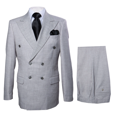 Classic Fit in Grey Color by Rossiman
