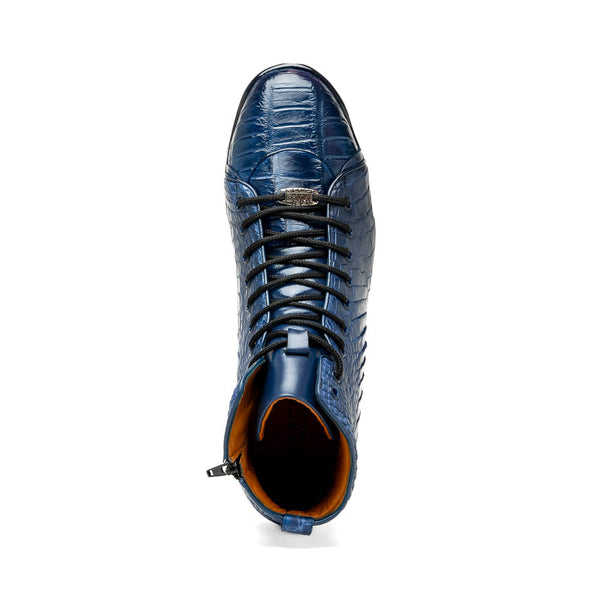 Marco Di Milano Hermond Navy Leather Luxury Shoe