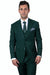 Men's Green Suit Three Piece Set by Stacy Adams - Wedding - Prom