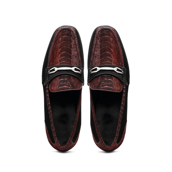 Marco Di Milano Hugo - Wine & Black Leather Oxford