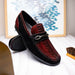 Marco Di Milano Hugo - Wine & Black Leather Oxford