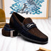 Marco Di Milano Hugo: Brown/Navy Leather Dress Shoe