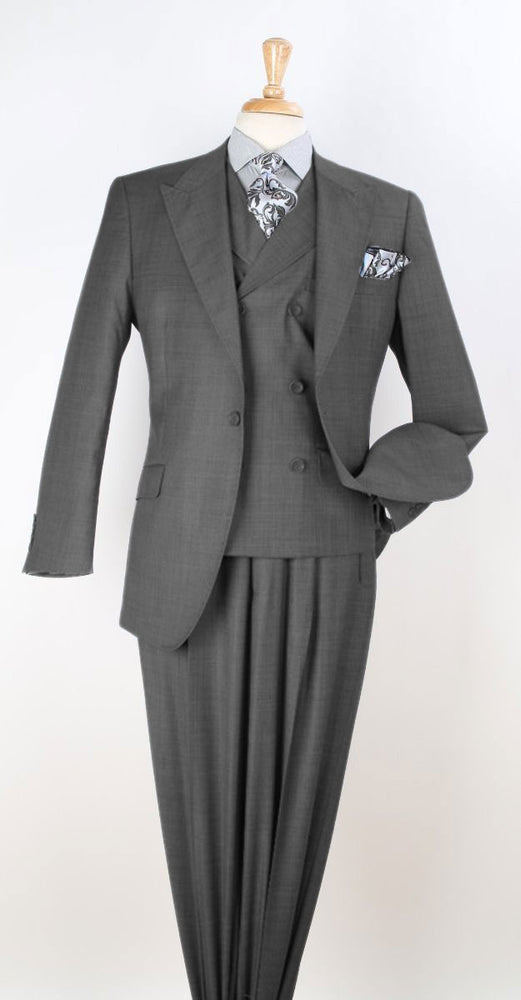 Single Breasted Suit Charcoal