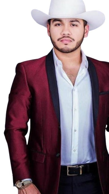 Men's Tuxedo Burgundy ~ Wine ~ Maroon Color Sharkskin Shiny Shawl Collar Blazer ~ Sport Coat Jacket Burgundy Tuxedo