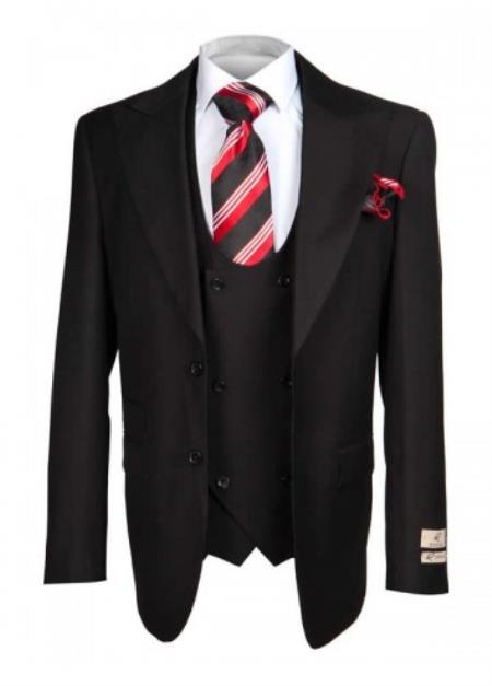 Rossiman Rossi Men’s Dress Suit | Premium Tailored Suit for Formal Occasions – Italian-Inspired Luxury Slim Fit Design