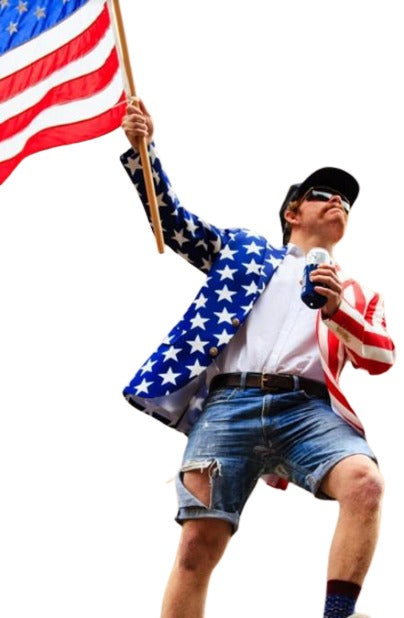 American Flag Blazer - American Flag Sport Coat