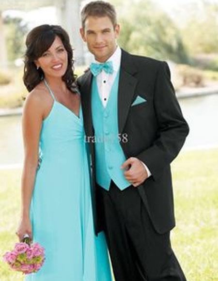 Teal Tuxedo - Teal Prom Suits - Teal Prom 2025 Tuxedos Jacket