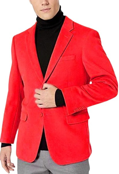 Holiday Blazer - Christmas Sport Coat - Red Blazer