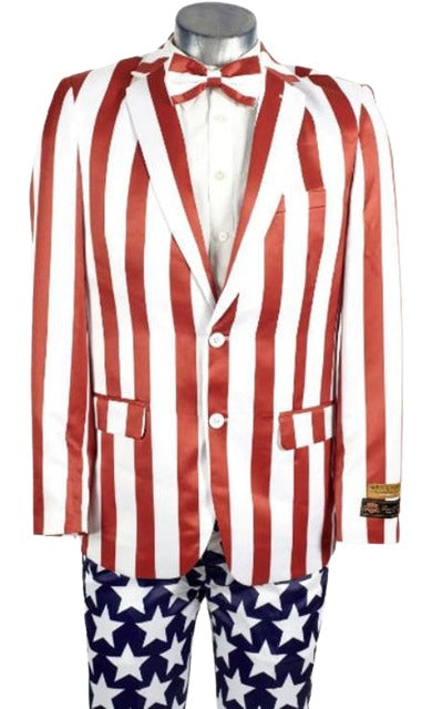 Holiday Blazer - Christmas Sport Coat - Red Blazer