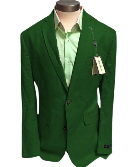 Mens Blazer - Hunter Green Sport Coat - Summer Blazer