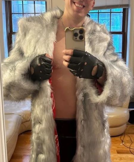 Kens Fur Coat - Kens Custome