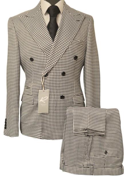 houndstooth-double-breasted-suit-wool-fabric-black-and-white-patterned-checkered-suit
