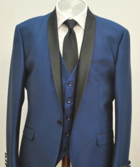 Blue Tuxedos - Wedding Tuxedo - Prom 2026 Suit