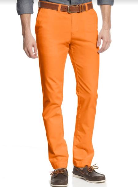 Orange Dress Pants