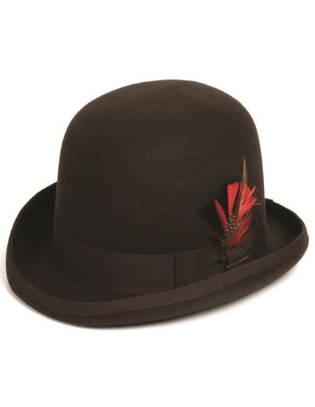 Mens Hat - Chocolate Brown