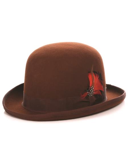 Mens Hat - Brown