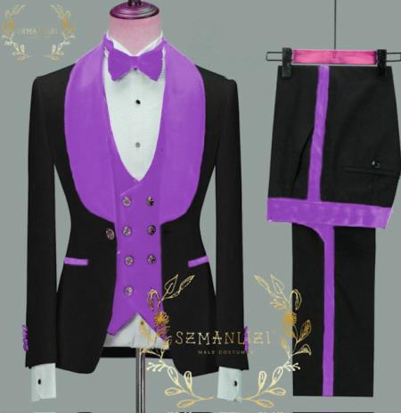 One Button Tuxedo Lavender