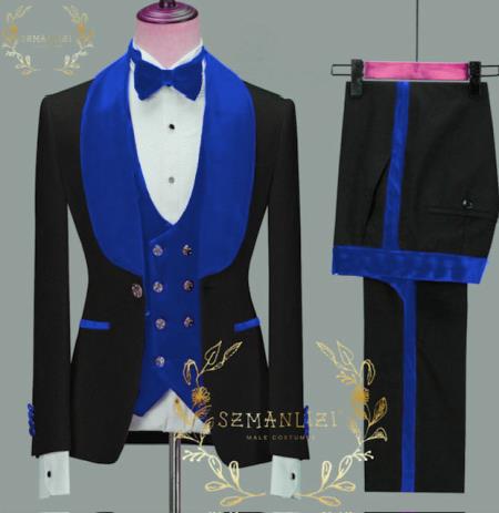Double Breasted Tuxedo Royal