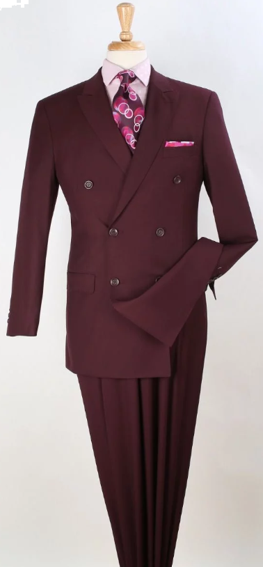 burgundy-double-breasted-suit-on-mannequin-with-pink-shirt