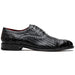 Marco_Di_Milano John Black: Luxury Leather Oxford Shoes