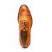 Marco Di Milano John Woven Caiman Crocodile Oxfords Brandy