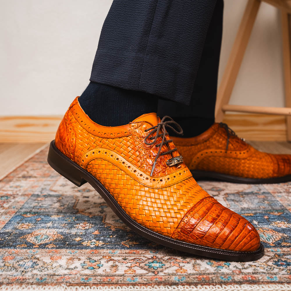 Marco_Di_Milano John Brandy: Luxury Leather Dress Shoes