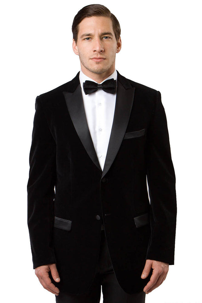 Men's Hunter Green Slim Fit 2-Button Suit from Tazzio Suits