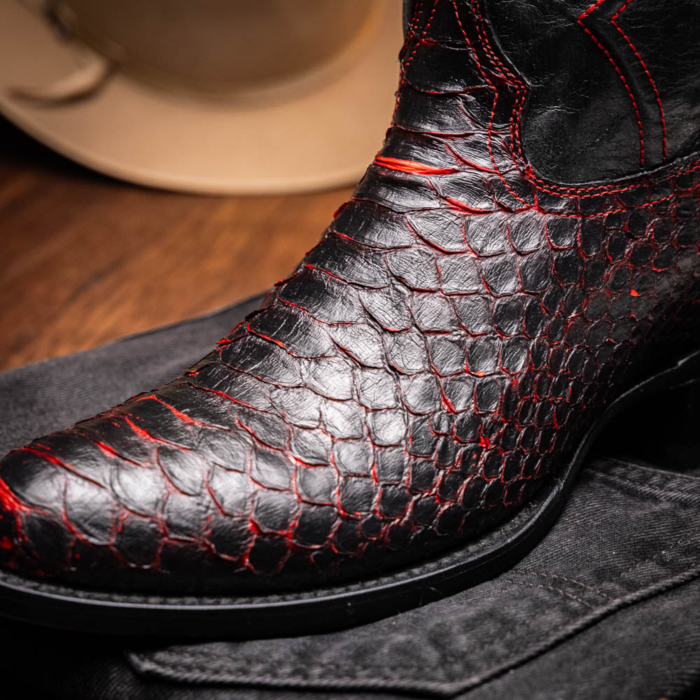 Marco Di Milano Kansas Black Cherry Leather Oxford