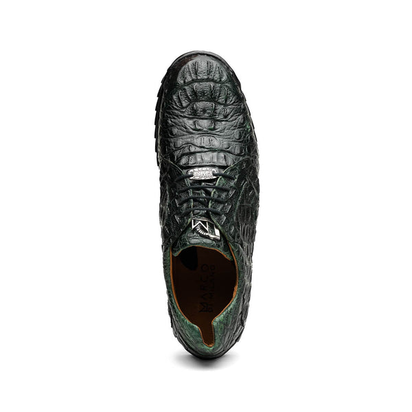 Marco_Di_Milano Kratos Green Luxury Leather Shoes