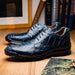 Marco Di Milano Kratos Navy Leather Luxury Shoe