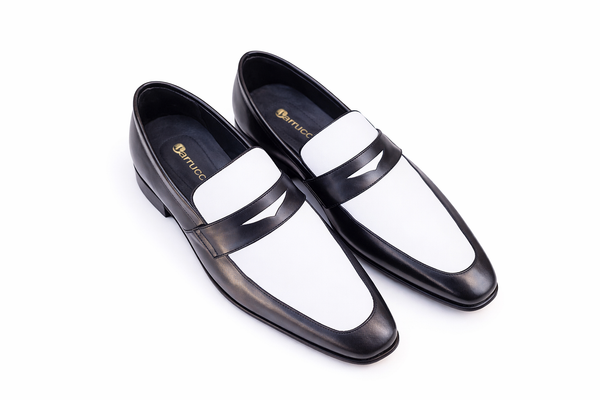 Contrast Two Tone Penny Loafer
