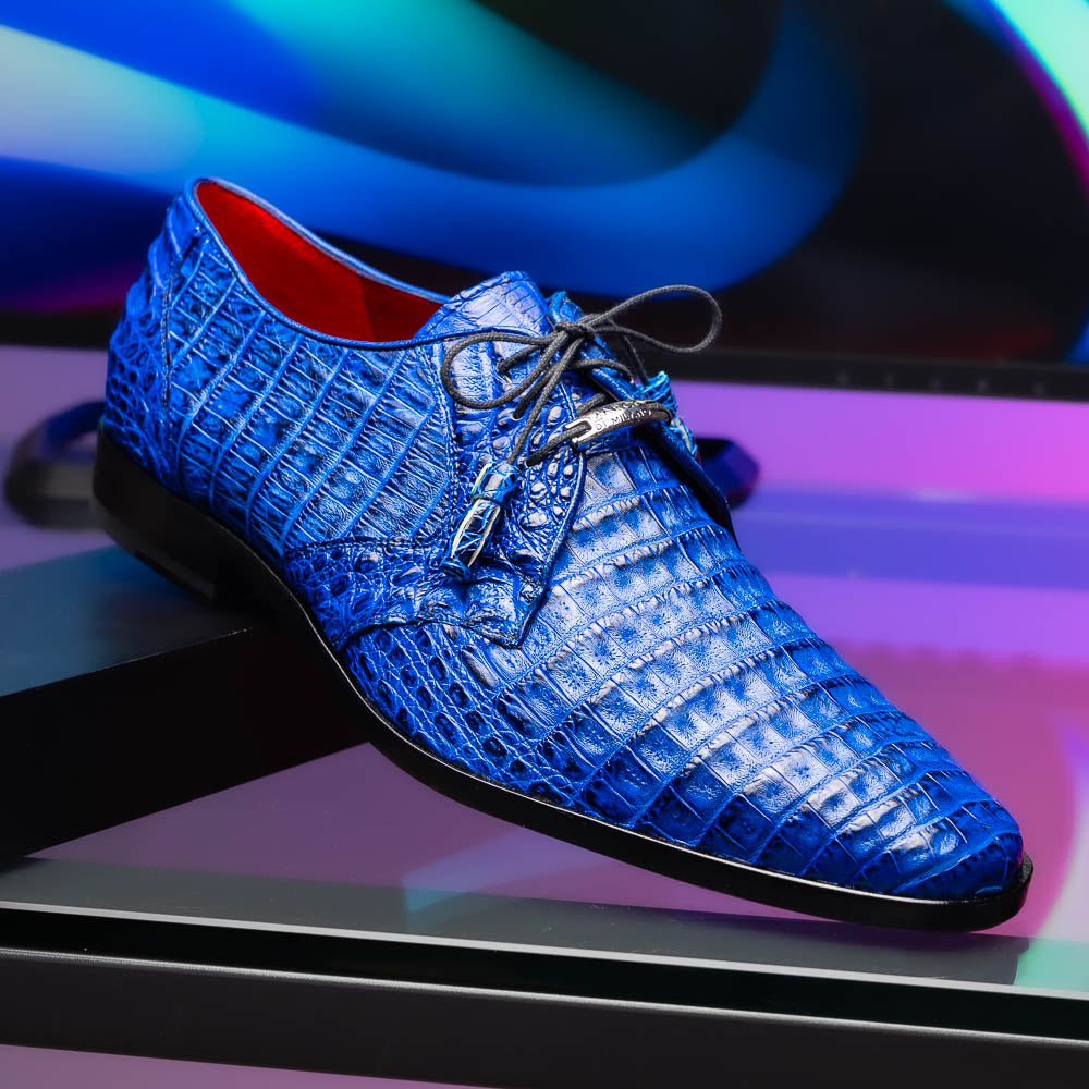 Marco Di Milano Lacio - Electric Blue Leather Loafers
