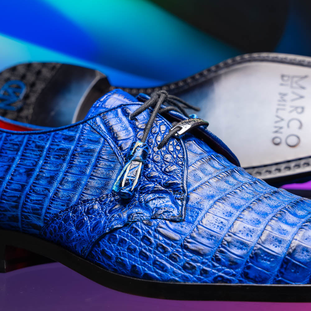 Marco Di Milano Lacio - Electric Blue Leather Loafers