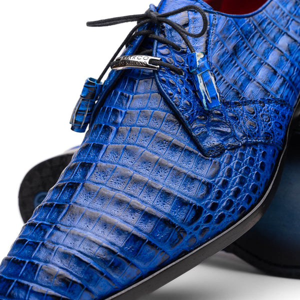 Marco Di Milano Lacio - Electric Blue Leather Loafers