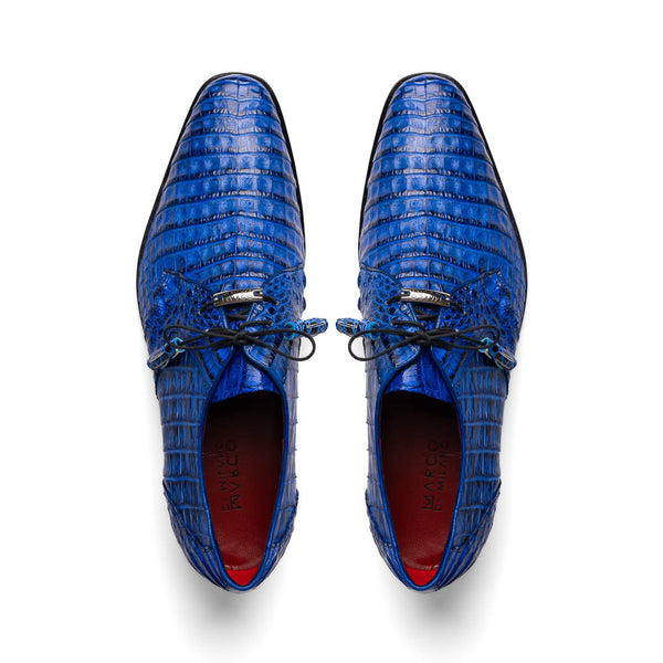 Marco Di Milano Lacio - Electric Blue Leather Loafers