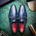 Marco Di Milano Lacio Navy Leather Dress Shoe