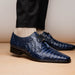 Marco Di Milano Lacio Navy Leather Dress Shoe