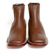 Los Altos Men's Boot Wide Square Toe Deer Light Brown Leather Sole - Deer Light Brown