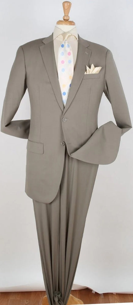Apollo King Men's 100% Wool Fashion Suit Extra Long Sizes