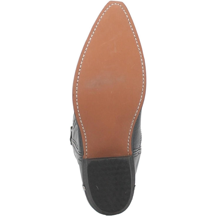 Laredo Men's Atlanta Lizard Print Leather J-Toe Boots - Peanut