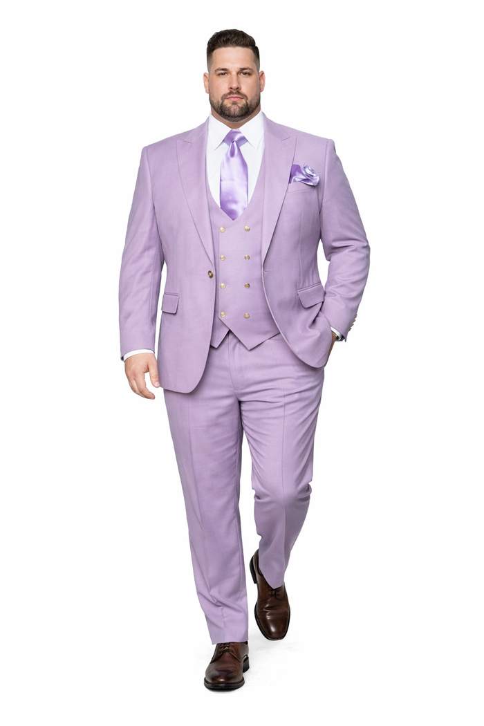 Lavender Mist 3-Piece Elegant Celebration Suit