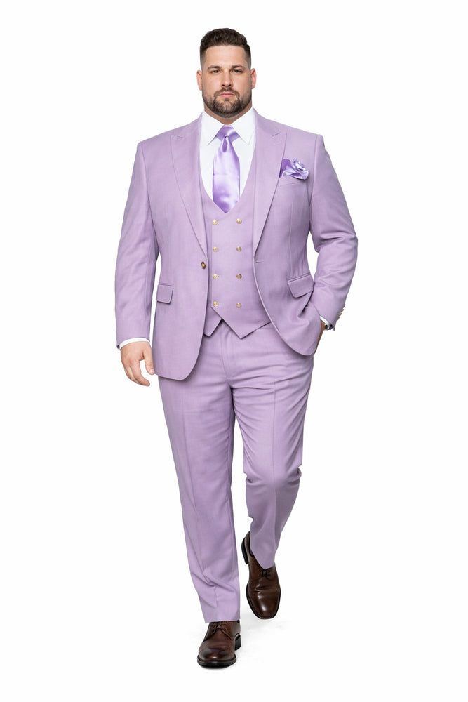 Lavender Mist 3-Piece Elegant Celebration Suit
