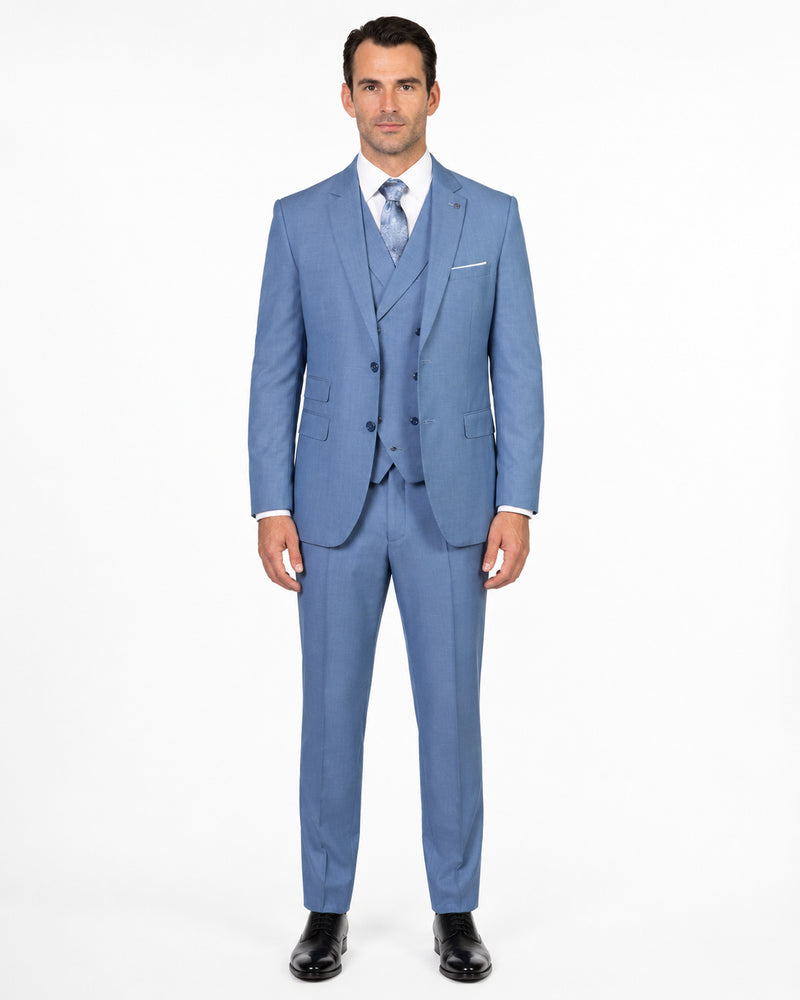 Statement Suits Steel Blue