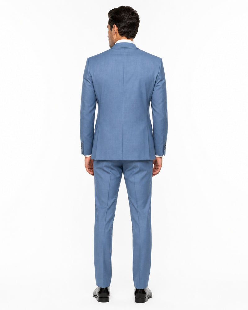 Statement Suits Steel Blue