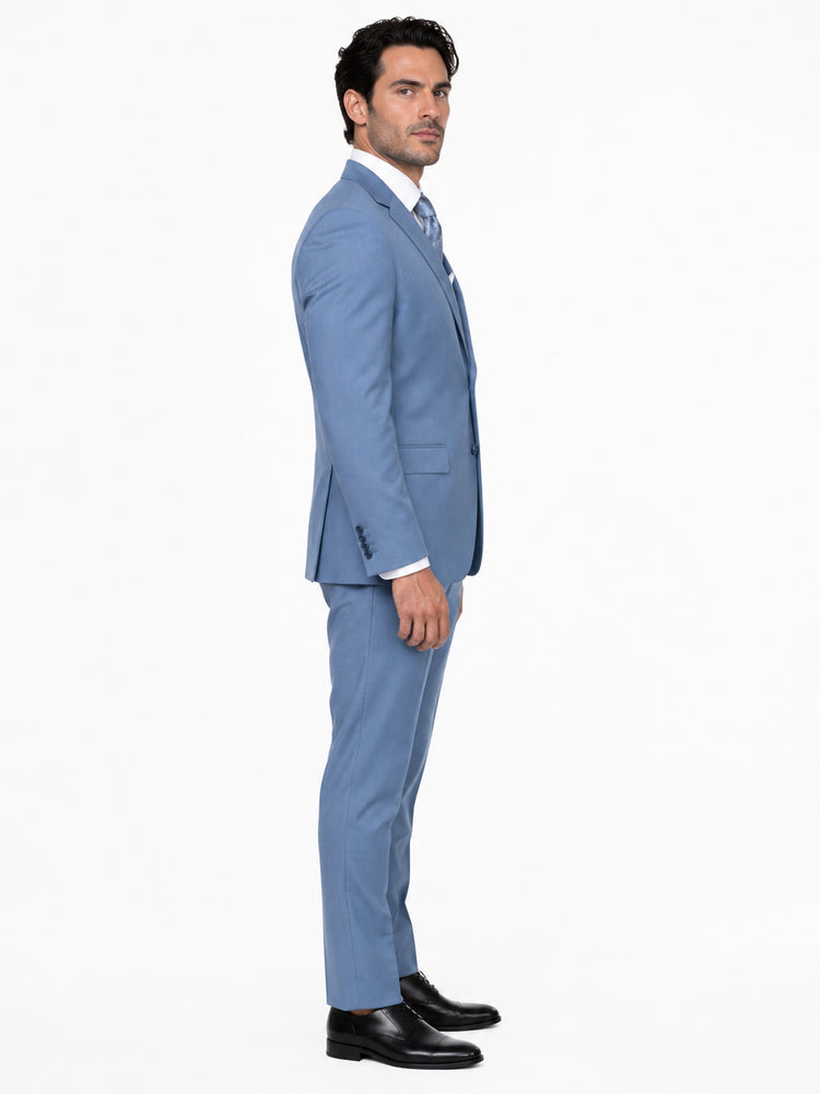 Statement Suits Steel Blue