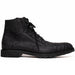 Marco Di Milano Leoni Oil Black Leather Dress Shoe